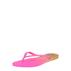 HAVAIANAS Žabky  biela / ružová / žltá