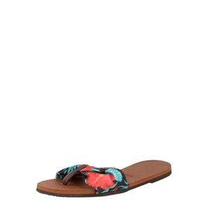 HAVAIANAS Žabky 'SAINT TROPEZ'  melónová / žltá / tyrkysová / tmavomodrá