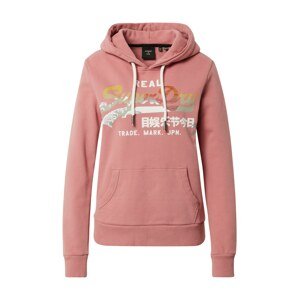 Superdry Mikina 'Itago'  staroružová / zmiešané farby