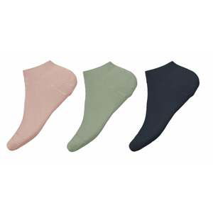 NAME IT Ponožky 'Vira'  pastelovo zelená / ružová / námornícka modrá
