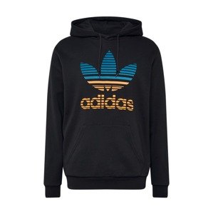 ADIDAS ORIGINALS Mikina  modrá / oranžová / čierna