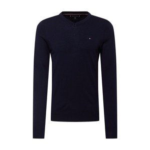 TOMMY HILFIGER Pullover  námornícka modrá / biela / červená