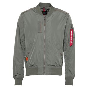 ALPHA INDUSTRIES Prechodná bunda 'MA-1 Parachute'  tmavozelená