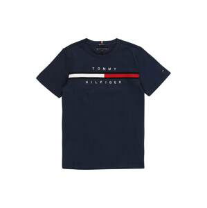 TOMMY HILFIGER Tričko  námornícka modrá / červená / biela / čierna