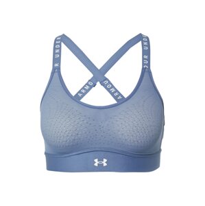 UNDER ARMOUR Športová podprsenka 'Infinity'  biela / dymovo modrá