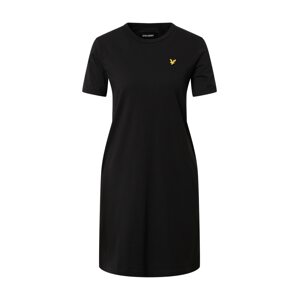 Lyle & Scott Šaty  čierna / žltá