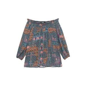 Desigual Bluse 'KALIMA'  petrolejová / zmiešané farby