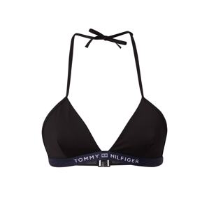 Tommy Hilfiger Underwear Bikinový top  čierna / biela / tmavomodrá