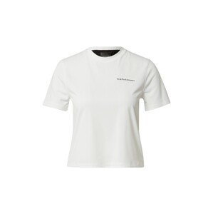 PEAK PERFORMANCE Funkčné tričko 'Alum Light'  biela / čierna