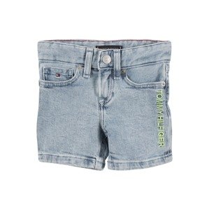 TOMMY HILFIGER Shorts 'SPENCER'  modrá denim / svetlozelená