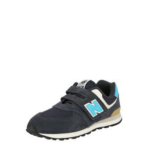 new balance Tenisky  námornícka modrá / neónovo modrá / biela