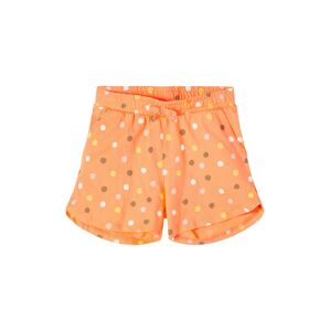 NAME IT Shorts 'Vigga'  oranžová / biela / žltá / tmavozelená