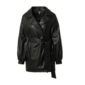 Missguided Prechodný kabát  čierna
