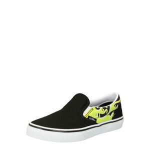 VANS Schuhe 'UY Classics Slip-On'  čierna / žltá / biela / kiwi