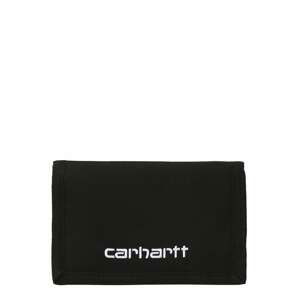 Carhartt WIP Peňaženka 'Payton'  biela / čierna