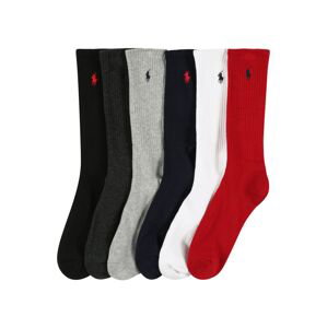 Polo Ralph Lauren Ponožky  modrá / sivá / červená / čierna / biela