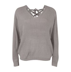 Urban Classics Curvy Pullover  sivá