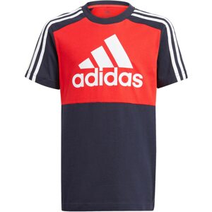 ADIDAS PERFORMANCE Funktionsshirt  červená / tmavomodrá / biela