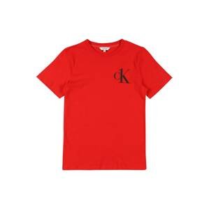 Calvin Klein Underwear Tričko  červená / čierna