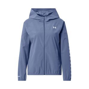 UNDER ARMOUR Športová bunda  dymovo modrá / biela