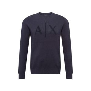 ARMANI EXCHANGE Sveter '3KZM1F'  námornícka modrá / námornícka modrá