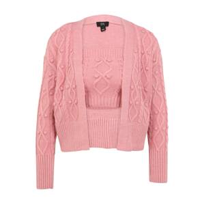 River Island Petite Strickjacke und Bralet  ružová