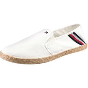 TOMMY HILFIGER Espadrilky 'SPRING'  biela / námornícka modrá / červená