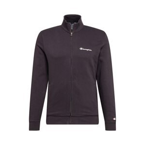 Champion Authentic Athletic Apparel Tepláková bunda  čierna / biela / grenadínová