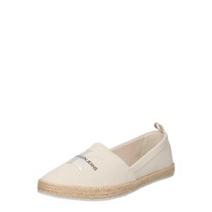 Calvin Klein Espadrilky  béžová / sivá / čierna