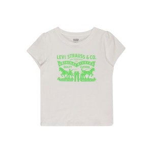 LEVI'S Tričko  svetlosivá / neónovo zelená