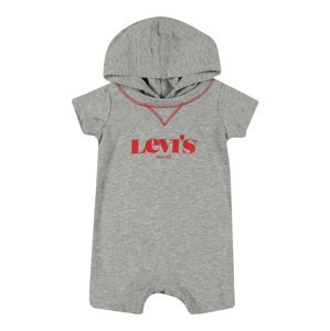 LEVI'S Overal  sivá melírovaná / červená