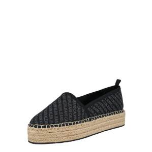 Calvin Klein Jeans Espadrilky  čierna