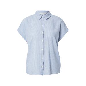 TOM TAILOR DENIM Bluse  modrá / biela