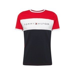 Tommy Hilfiger Underwear Tričko  červená / biela / námornícka modrá