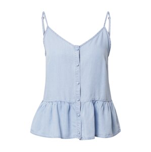 VERO MODA Top 'SILLA'  modrá denim