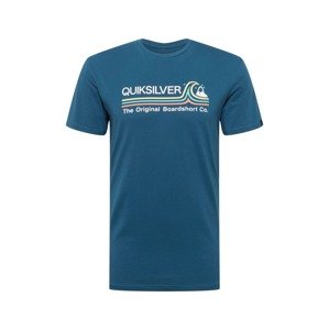 QUIKSILVER T-Shirt  petrolejová / zmiešané farby