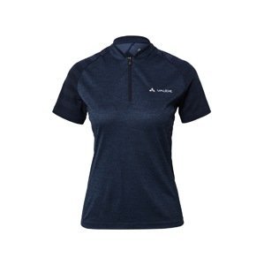 VAUDE Funkčné tričko 'Tamaro'  námornícka modrá / biela
