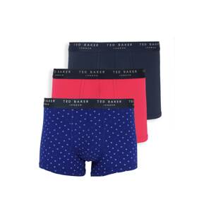 Ted Baker Boxerky  modrá / námornícka modrá / pitaya / biela