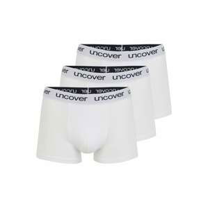 uncover by SCHIESSER Boxerky '3-Pack Uncover'  biela