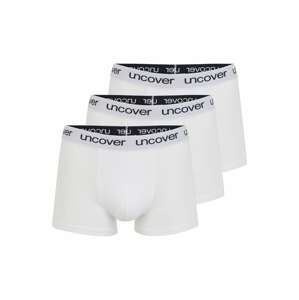 uncover by SCHIESSER Boxerky '3-Pack Uncover'  biela