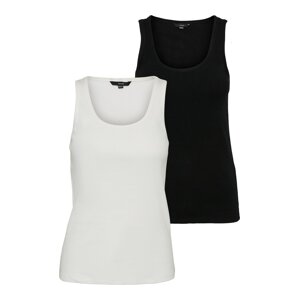 Vero Moda Petite Top 'Jessica'  čierna / biela