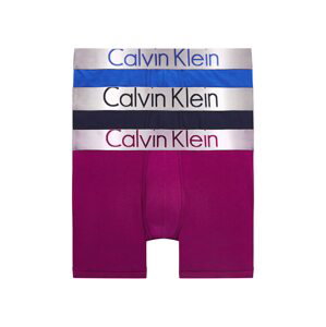 Calvin Klein Underwear Boxerky  námornícka modrá / kráľovská modrá / purpurová