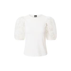 Gina Tricot Shirt 'Polly'  šedobiela