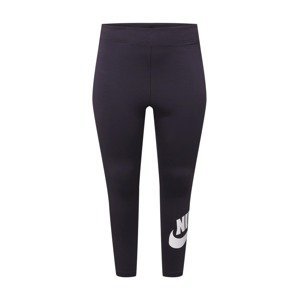 Nike Sportswear Legíny  biela / čierna