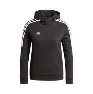 ADIDAS PERFORMANCE Športová mikina 'Tiro 21'  čierna / biela