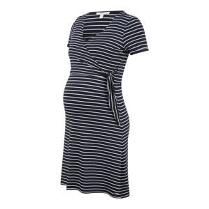 Esprit Maternity Kleid  biela / tmavomodrá