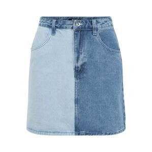 Missguided Petite Sukňa  svetlomodrá / modrá denim