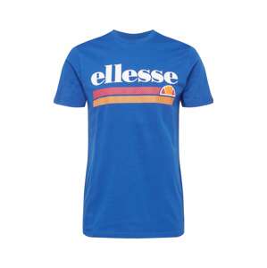 ELLESSE Shirt 'Triscia'  modrá / biela / oranžová / červená