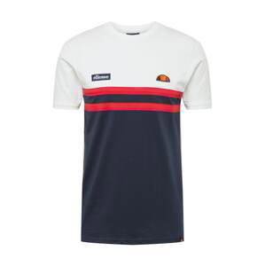 ELLESSE Shirt 'Venire'  biela / námornícka modrá / červená