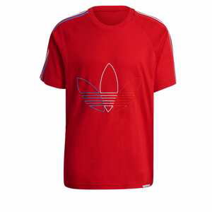 ADIDAS ORIGINALS Shirt 'Adicolor'  červená